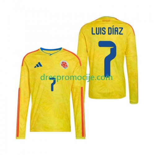 Kolumbija Luis Diaz 7 Dres Domaći Svjetsko prvenstvo 2026 Dugim Rukavima Kolumbija Luis Diaz 7 Dres Domaći Svjetsko prvenstvo 2026 Dugim Rukavima